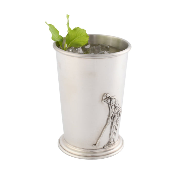 Pewter Golfer Mint Julip Cup - The Well Appointed House