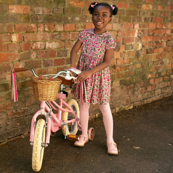Pink Floral Button-Front Dress - The Well Appointed House