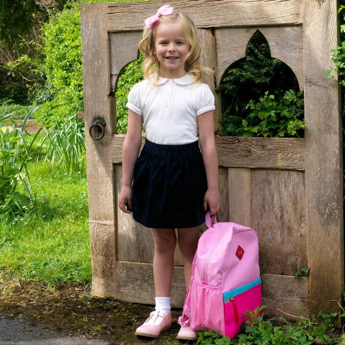 Pink Picot Trim Polo - The Well Appointed House