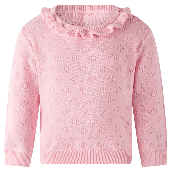 Pink Pointelle Sweater & Legging Set - The Well Appointed House