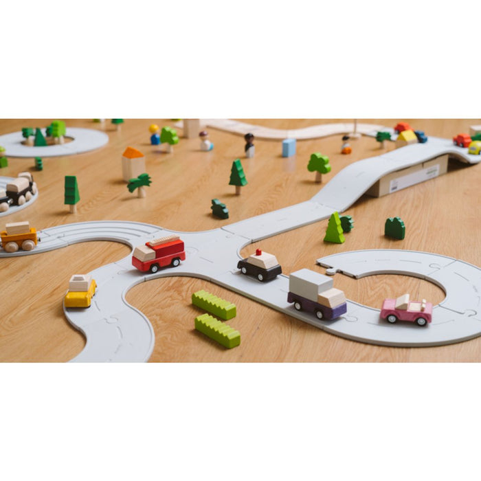 Planworld Vehicle Set Wooden Kids Toy - The Well Appointed House
