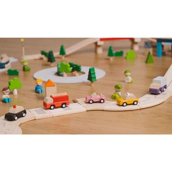 Planworld Vehicle Set Wooden Kids Toy - The Well Appointed House