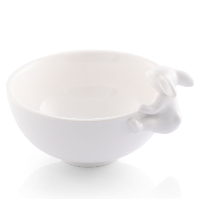 Porcelain Climbing Bunny Candy / Dip Bowl - The Well Appointed House