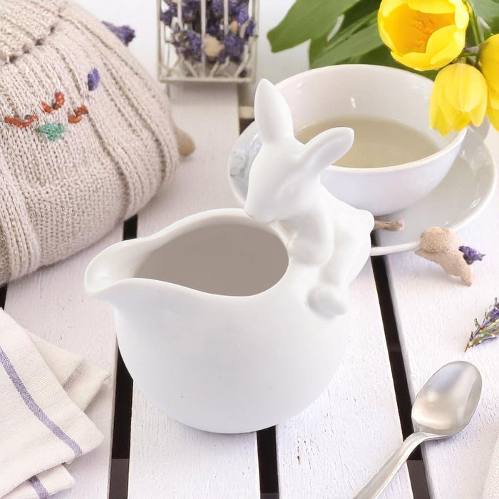 Porcelain Climbing Bunny Creamer - The Well Appointed House