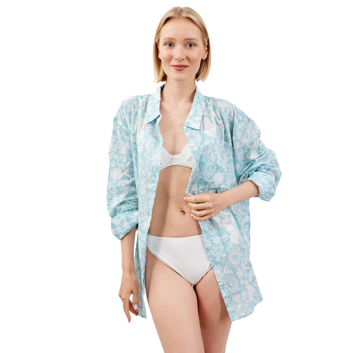 Printed Beach Shirt