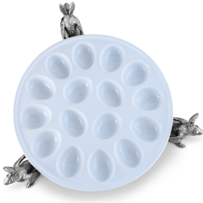 Rabbit Deviled Egg Holder - The Well Appointed House