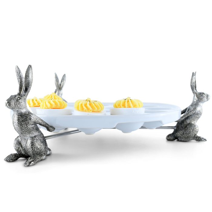 Rabbit Deviled Egg Holder - The Well Appointed House