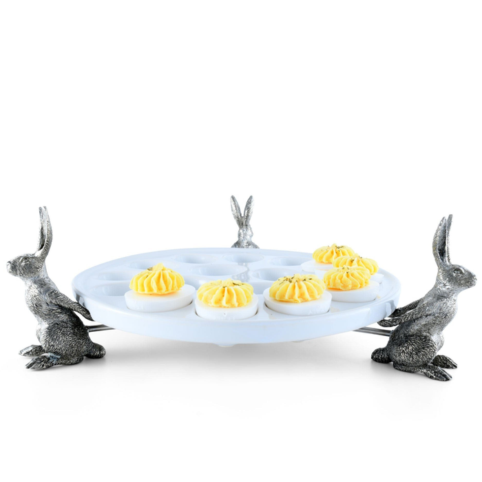Rabbit Deviled Egg Holder - The Well Appointed House