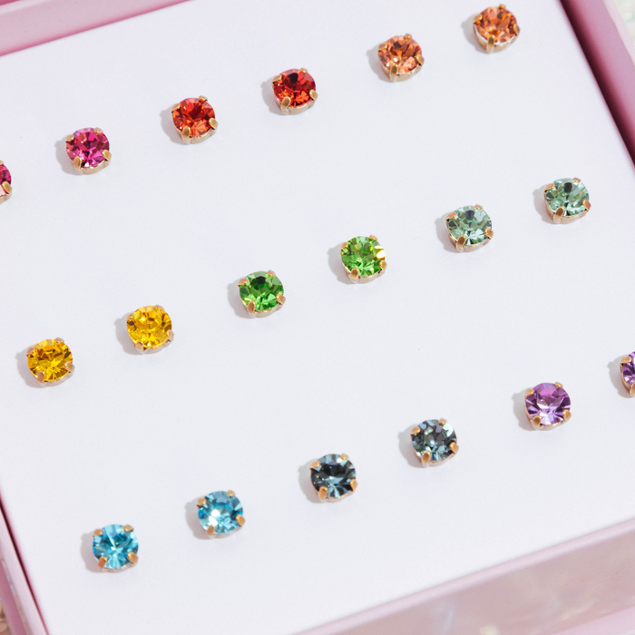 Rainbow Bright Stud Set - The Well Appointed House