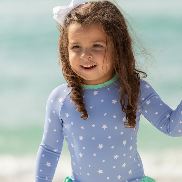 Reese Rashguard in South Shore Stars - The Well Appointed House