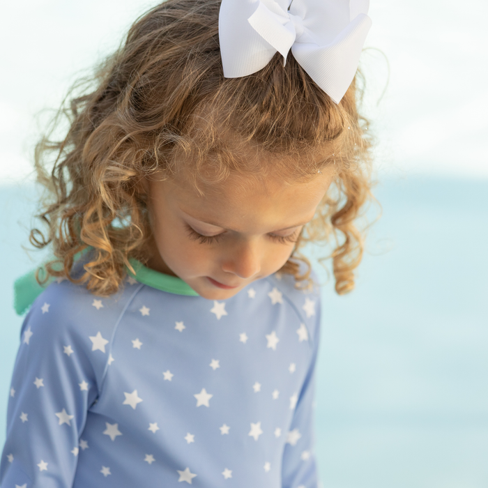 Reese Rashguard in South Shore Stars - The Well Appointed House