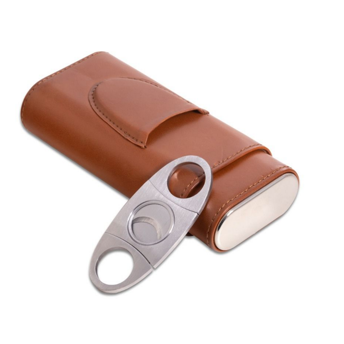 Richie Leather Cigar Case - The Well Appointed House