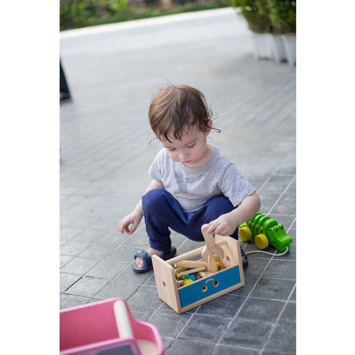 Robot Toolbox Wooden Kids Toy- The Well Appointed House