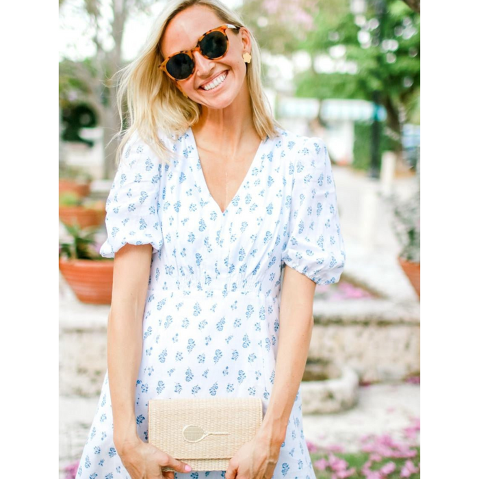 Ruby Straw Clutch - The Well Appointed House