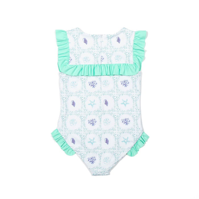 Scarlett Swim in Tropical Trellis - The Well Appointed House