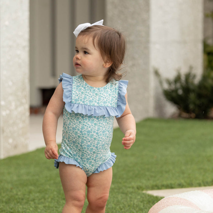 Scarlett Swimsuit in Bermuda Floral - The Well Appointed House