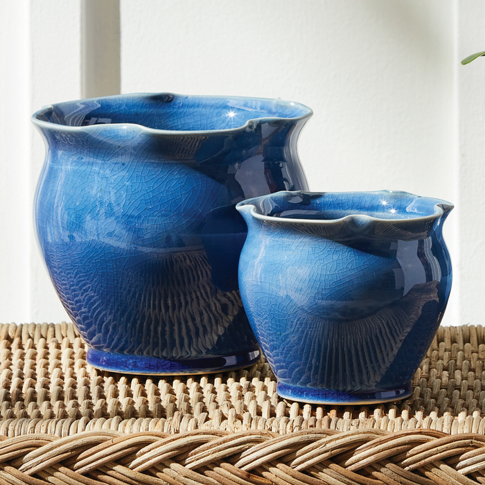 Set of Two Megan Pots - The Well Appointed House