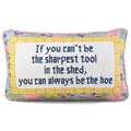 Sharpest Tool Needlepoint Pillow - The Well Appointed House