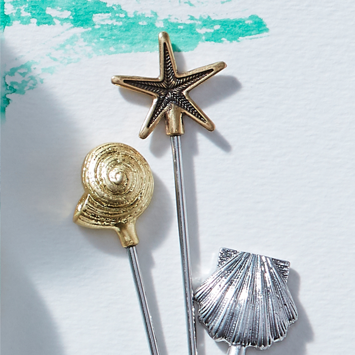 Shell Cocktail Picks - The Well Appointed House