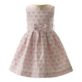Sleeveless Heart Damask Dress - The Well Appointed House