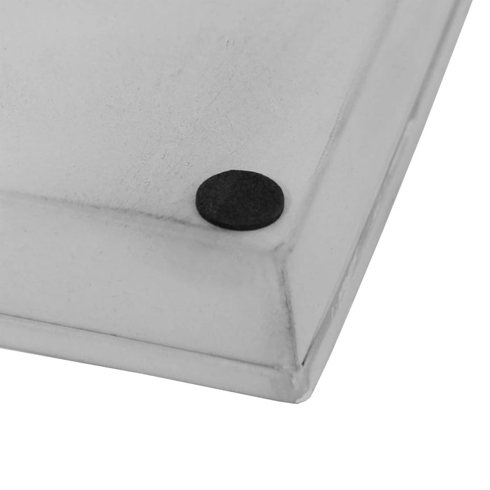 Small Galvanized Steel Planter Trays - The Well Appointed House