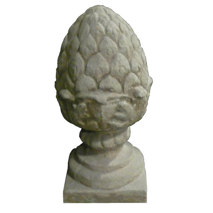 Small Pineapple Finial Garden Statue - The Well Appointed House