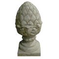 Small Pineapple Finial Garden Statue - The Well Appointed House