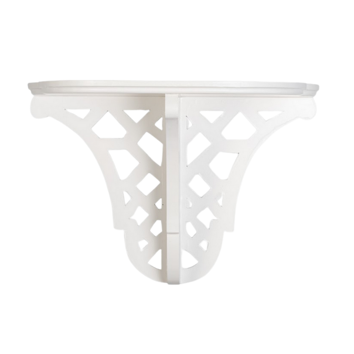 Solid Wood Fretwork Bracket - The Well Appointed House