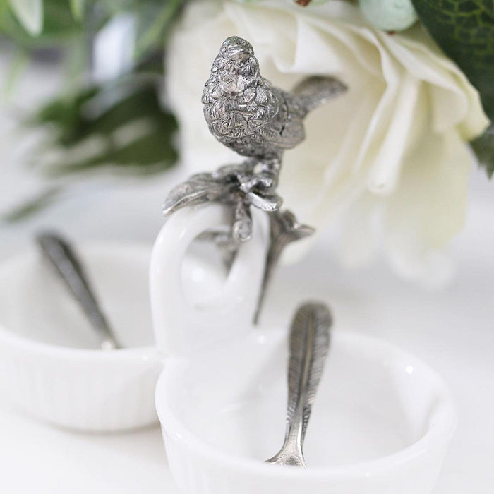 Song Bird Dbl Salt Cellar - The Well Appointed House