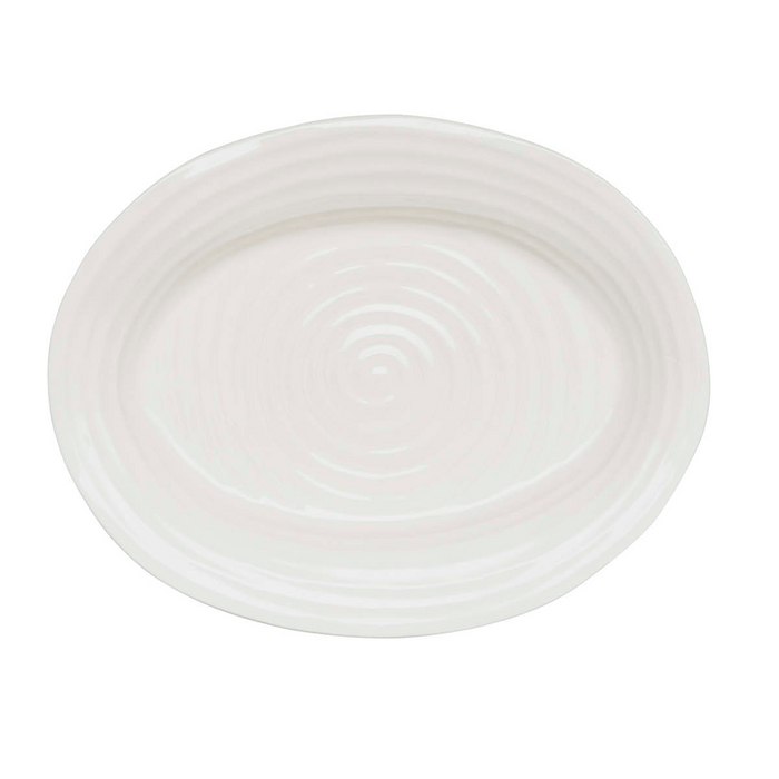 Sophie Conran Medium Oval Plate, White - The Well Appointed House