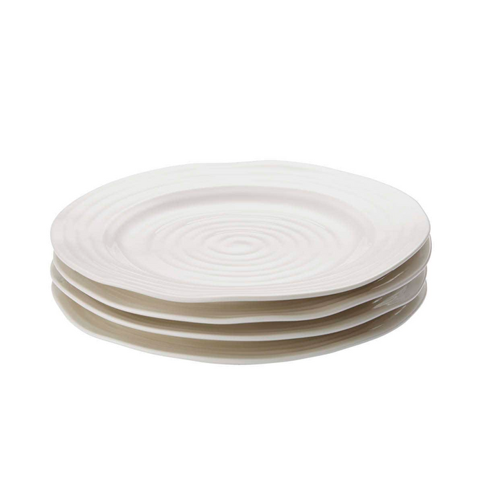 Sophie Conran Set of 4 Plates, White - The Well Appointed House