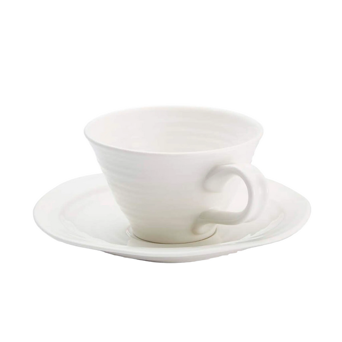 Sophie Conran Teacup & Saucer Set of 4, White - The Well Appointed House