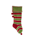 Striped Smooth-Cuff Stocking - The Well Appointed House
