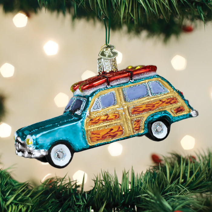 Surf's Up Wagon Ornament - The Well Appointed House