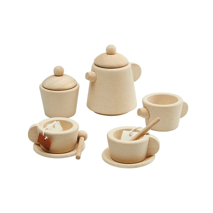 Tea Set Wooden Kids Toy - The Well Appointed House
