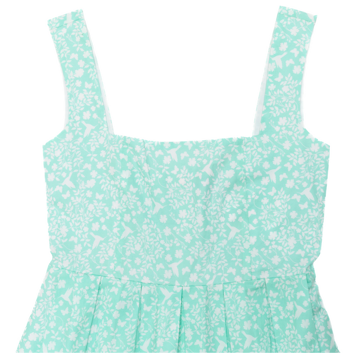 The Ava Dress in Sea Garden Chinz - The Well Appointed House