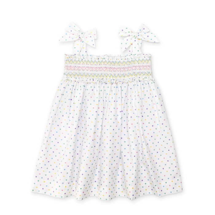 The Daisy Dress in Dunmore Dot - The Well Appointed House