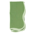 The Scalloped Napkin Set in Green - The Well Appointed House