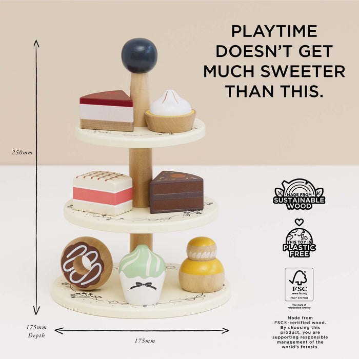Three Tier Cake Stand - The Well Appointed House
