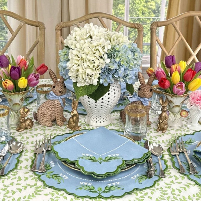 Tilly Napkin - Lily of the Valley (Set of 4) - The Well Appointed House