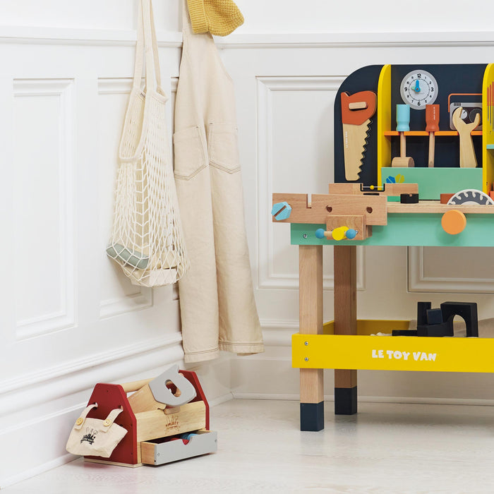 Tool Box & Wooden Tools - The Well Appointed House