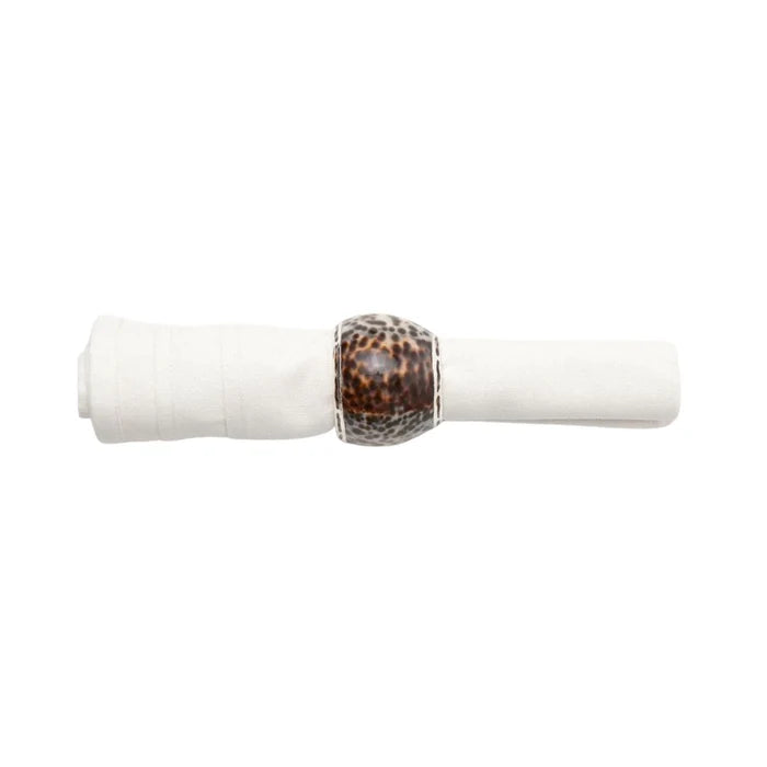 Tortoise Shell Napkin Rings - Napkin Rings - The Well Appointed House