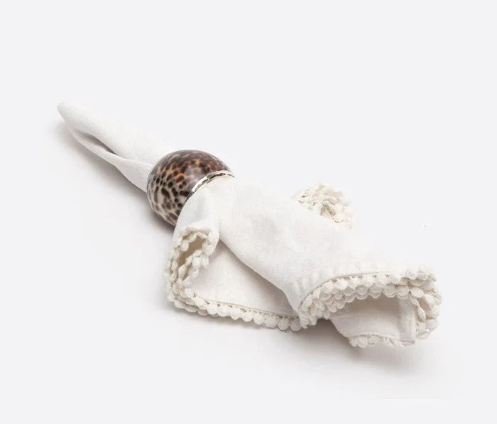 Tortoise Shell Napkin Rings - Napkin Rings - The Well Appointed House