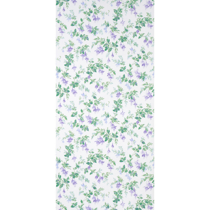 Violet Garden Gate Wallpaper - The Well Appointed House