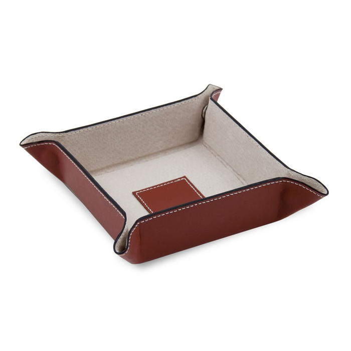 Violet Leather Snap Valet - The Well Appointed House