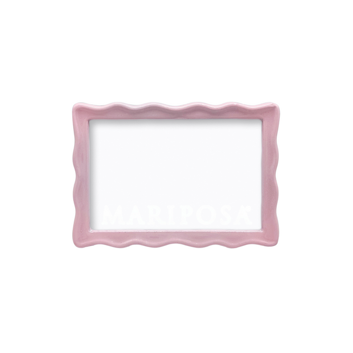 Pink Wavy Frame - The Well Appointed House