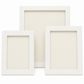 Westport Picture frame in White Lacquered Eggshell - The Well Appointed House