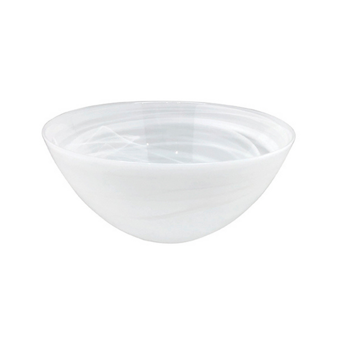 White Alabaster Medium Bowl - The Well Appointed House