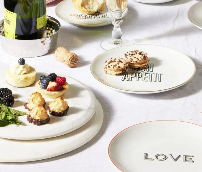 White Marble Serving Boards - Cutting & Cheese Boards - The Well Appointed House