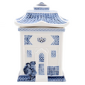 Willow Lidded Jar Blue - The Well Appointed House